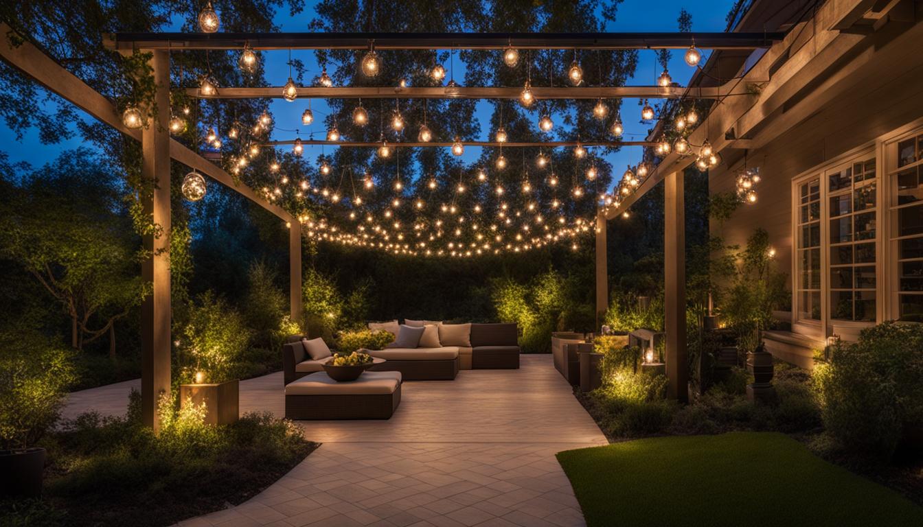 Interlocking Lighting Ideas: Illuminating Your Outdoor Space